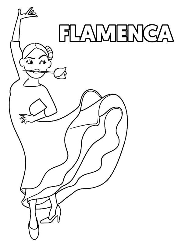 Print flamenca emoji movie kleurplaat